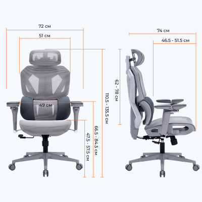 GAMEPRO EDGE GC820MG Grey