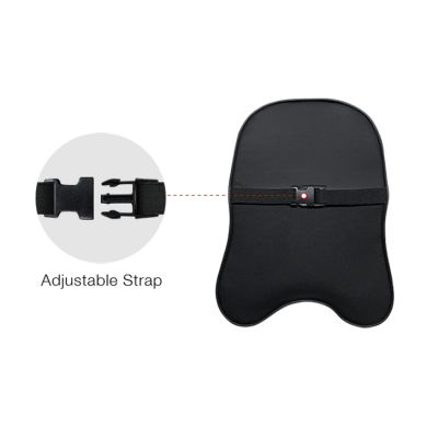 Anda Seat Neck Pillow XL Kiaser (AC-AD12XL-07-B-PV-NPXL) Black