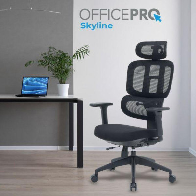OfficePro Skyline OC580-B-B-B Black