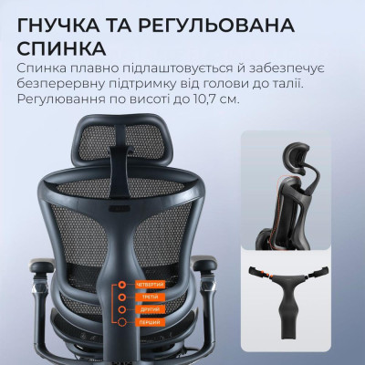 Sihoo Doro C300 Pro Footrest Mesh Black (Doro-C300-Pro-M101-JT)