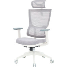 OfficePro Elegant OC600-W-LG-LG White/Light Gray