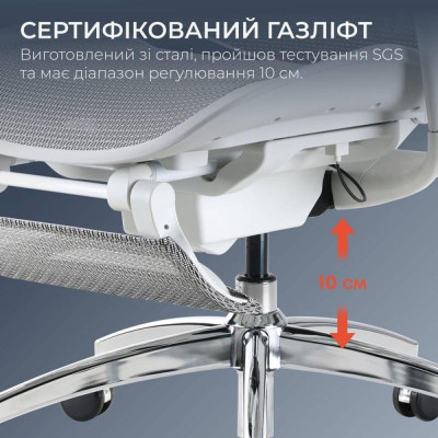 Sihoo Doro C300 Pro Footrest Mesh White (Doro-C300-Pro-M102-JT)