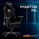 Anda Seat Phantom 3 XL Fabric Black (AD18XL-52-B-F-B01)