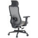 OfficePro Wave OC599-B-DG-DG Black/Dark Gray