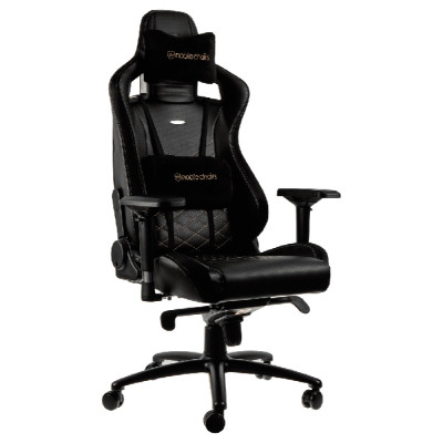 Noblechairs Epic PU leather black/gold (NBL-PU-GOL-002)