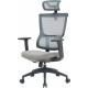 OfficePro Elegant OC600-B-DG-DG Black/Dark Gray