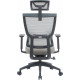 OfficePro Elegant OC600-B-DG-DG Black/Dark Gray