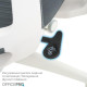 OfficePro Balance OC550-W-DG-DG White/Dark Gray
