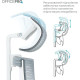 OfficePro Balance OC550-W-DG-DG White/Dark Gray