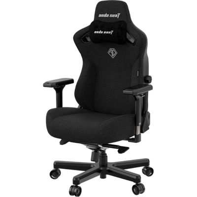 Anda Seat Kaiser 3 L Black Fabric (AD12YDC-L-01-B-CF)