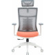 OfficePro Balance OC550-W-DG-OR White/Dark Gray/Orange