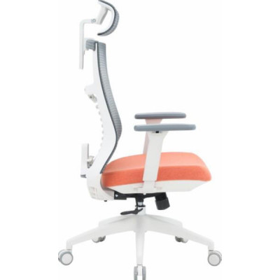 OfficePro Balance OC550-W-DG-OR White/Dark Gray/Orange