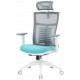 OfficePro Balance OC550-W-DG-BL White/Dark Gray/Blue