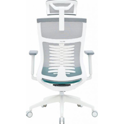 OfficePro Balance OC550-W-DG-BL White/Dark Gray/Blue