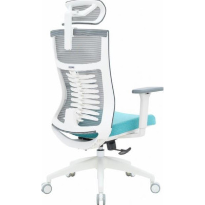 OfficePro Balance OC550-W-DG-BL White/Dark Gray/Blue