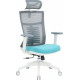 OfficePro Balance OC550-W-DG-BL White/Dark Gray/Blue