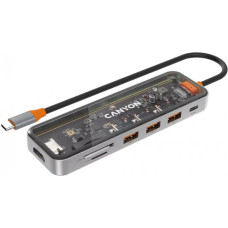 Canyon DS-13 USB-C Multiport Hub 7-in-1 (CNS-TDS13)