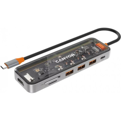 Canyon DS-13 USB-C Multiport Hub 7-in-1 (CNS-TDS13)