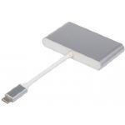 ATcom USB Type-C + USB 3.0 Hub 4-ports to USB Type-C Silver (12808)