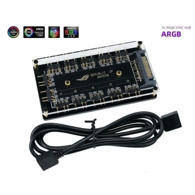 ARGB hub 5V/3pin SATA