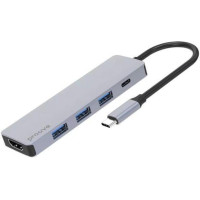 Proove Iron Link 5 in 1 Hub Silver (HBIL00010604)