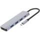 Proove Iron Link 5 in 1 Hub Silver (HBIL00010604)