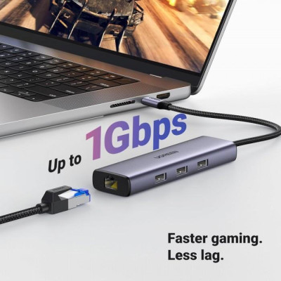 UGREEN CM512 Type-C Hub Space Grey (UGR-15598)