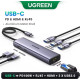 UGREEN CM512 Type-C Hub Space Grey (UGR-15598)
