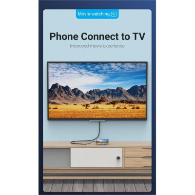 Vention USB-C to HDMI Grey (TDEHB)