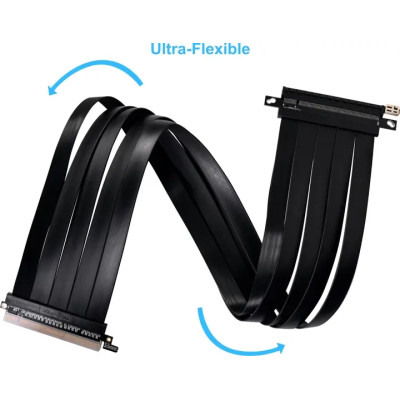 Lian Li PCIe 4.0 Riser Cable 600mm Black (G89.PW-PCI-4-60X)