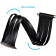 Lian Li PCIe 4.0 Riser Cable 600mm Black (G89.PW-PCI-4-60X)