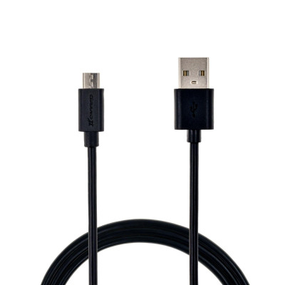 Grand-X USB - Micro USB Cu 2.1A Black 1m (PM01S)