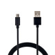 Grand-X USB - Micro USB Cu 2.1A Black 1m (PM01S)