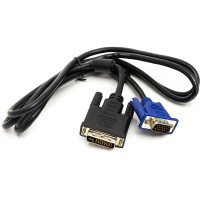 PowerPlant DVI - VGA 1m Black (CA911981)
