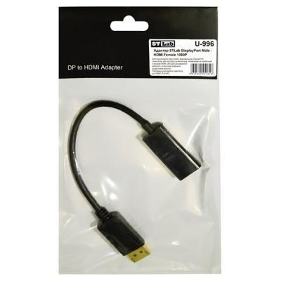 STLab DisplayPort - HDMI Black (U-996)