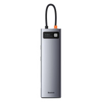 Baseus Metal Gleam Multi-functional 11-in-1 Gray (CAHUB-CT0G)