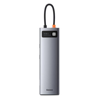 Baseus Metal Gleam Multi-functional 11-in-1 Gray (CAHUB-CT0G)