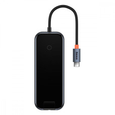 Baseus AcmeJoy 5-in-1 Multifunctional Type-C Dark Gray (WKJZ010113)
