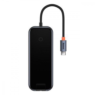 Baseus AcmeJoy 5-in-1 Multifunctional Type-C Dark Gray (WKJZ010113)