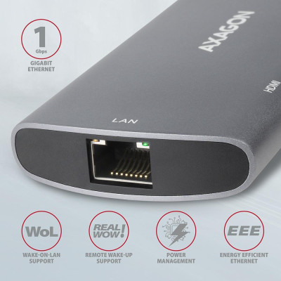 AXAGON HMC-6M2 Grey