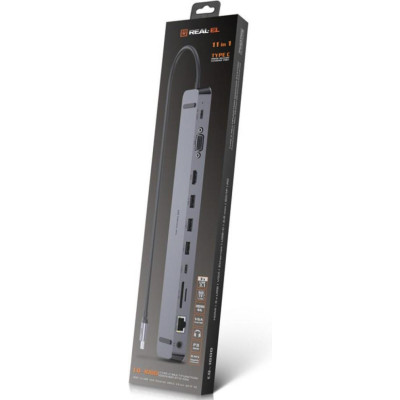 REAL-EL CQ-1000 Space Grey (EL123110005)