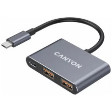 Canyon DS-3 3in1 USB-C Dark Grey (CNS-TDS3)