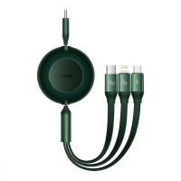 BASEUS Bright Mirror One-for-three Retractable Data Cable 100В (CAMJ010206)