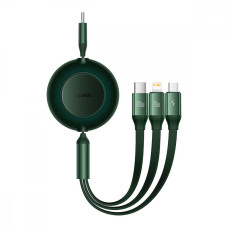 BASEUS Bright Mirror One-for-three Retractable Data Cable 100В (CAMJ010206)