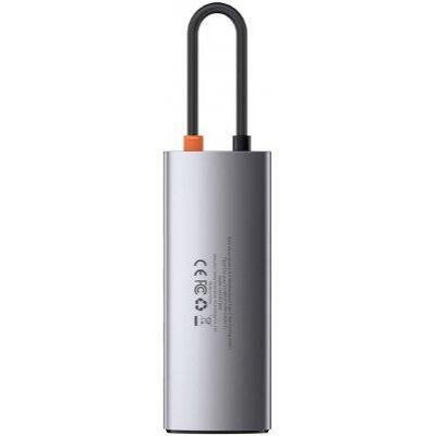 Baseus Metal Gleam Series 6-in-1 Multifunctional Type-C HUB Docking Station (CAHUB-CW0G)