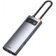 Baseus Metal Gleam Series 6-in-1 Multifunctional Type-C HUB Docking Station (CAHUB-CW0G)