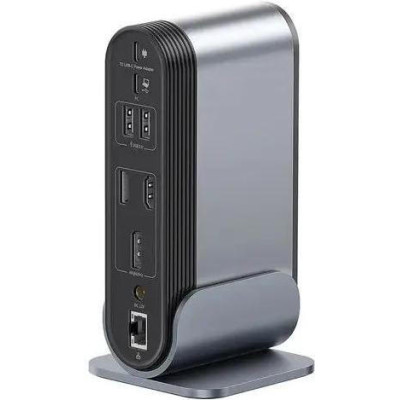 Baseus UnionJoy 17-Port Triple-Display Gray (B00532304811-00)