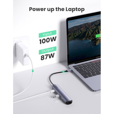 UGREEN Ultra Slim 5-in-1USB-C Hub (10919)