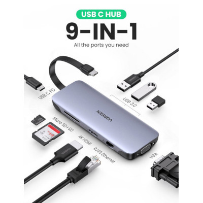 UGREEN 9-in-1 USB-C Hub (70409)