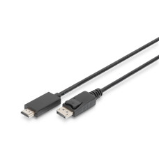 Digitus DisplayPort to HDMI 2m Black (AK-340303-020-S)